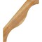 Ekena Millwork 4"W x 24"D x 28"H Funston Rough Sawn Knee Brace, Western Red Cedar BRC04X24X28FST00RWR - alternate 2